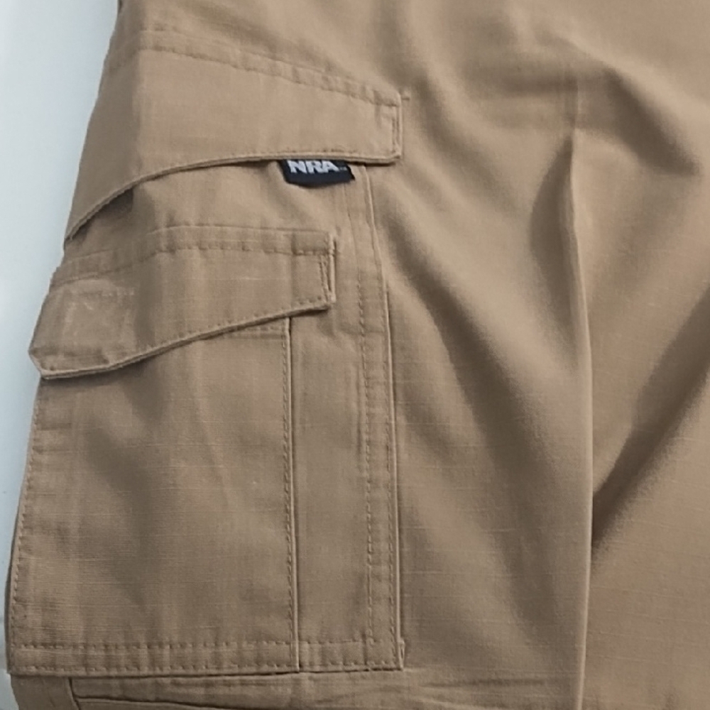 NRA Cargo Tactical Pants Camel Tan - Picture 4 of 16